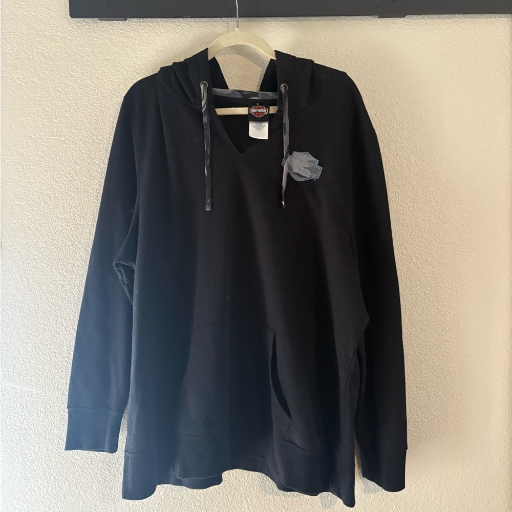 Harley Davidson Hoodie with strings and front pocket
